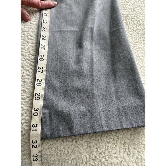 Express Design Studio Editor Mid-Rise Dress Pants Gray Size 2R - Picture 11 of 12